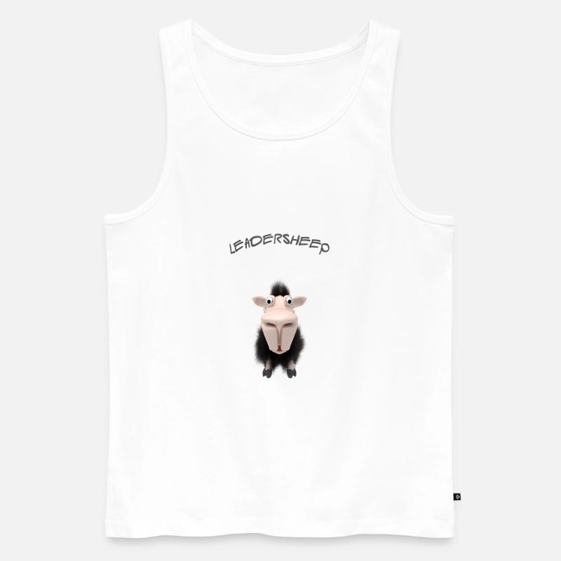 leadersheep - Männer Premium Bio Tank Top - Weiß