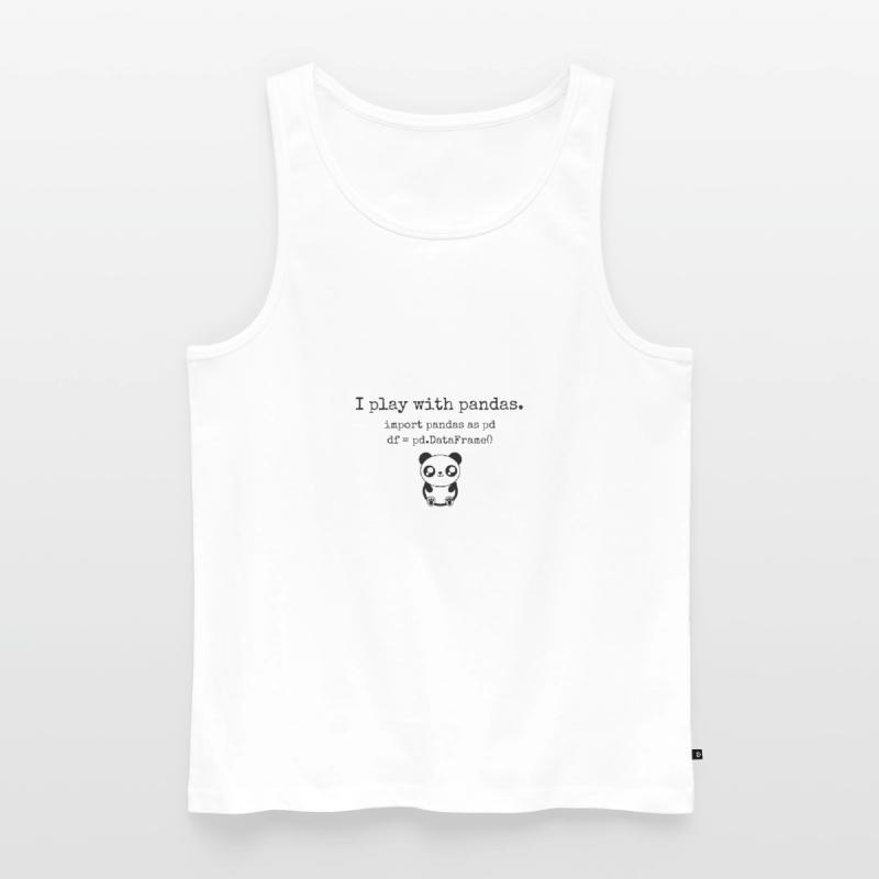 Für Data Scientists und Python-Programmierer Männer Premium Bio Tank Top