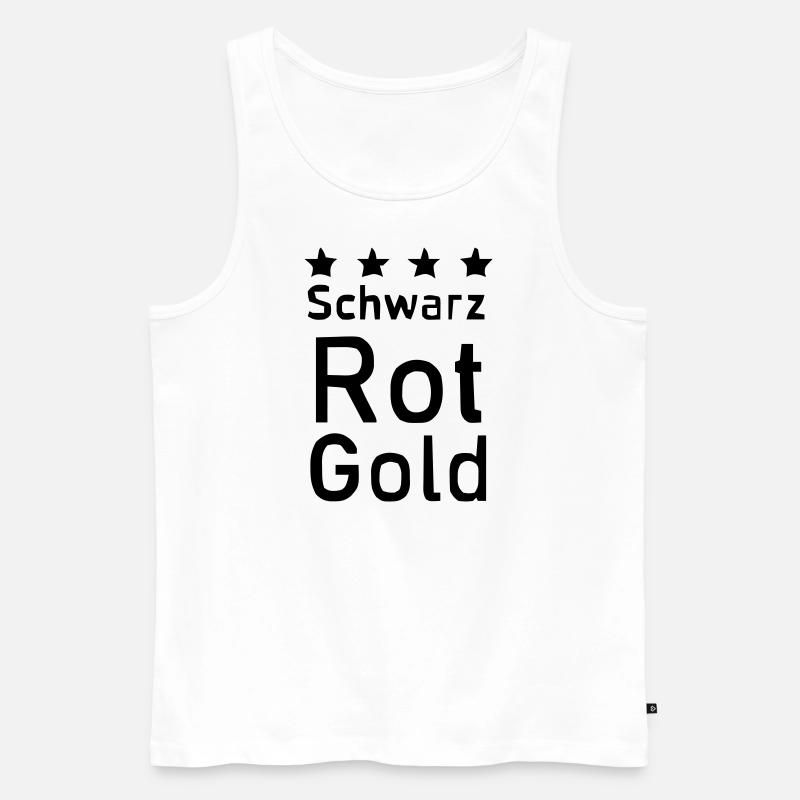 Fanshirt one - Männer Premium Bio Tank Top - Weiß
