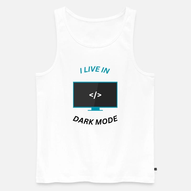 Programmierer Motivation Design - Männer Premium Bio Tank Top - Weiß
