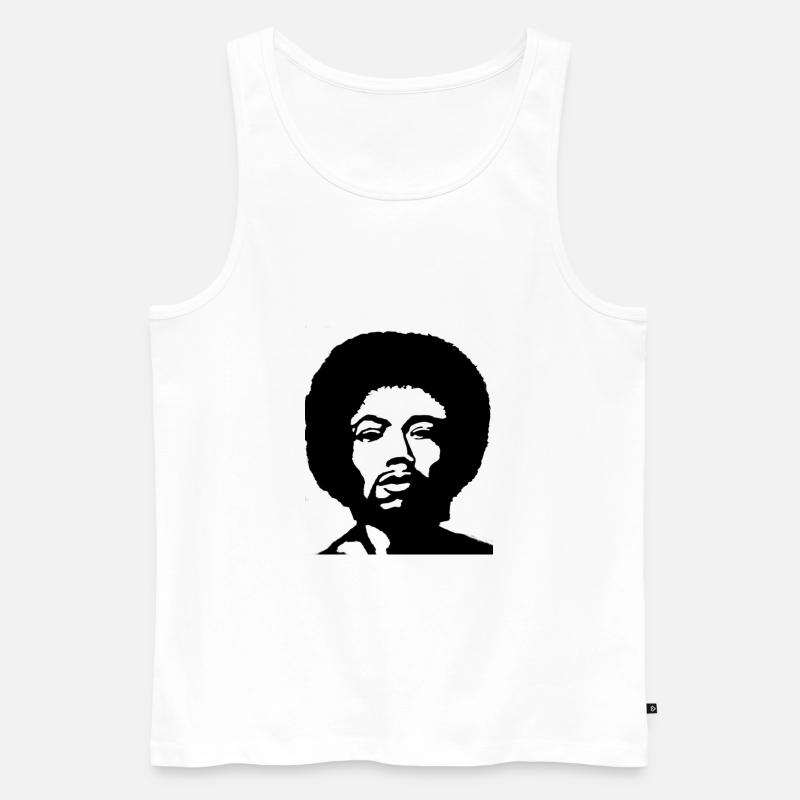 Afrokosulate - Männer Premium Bio Tank Top - Weiß
