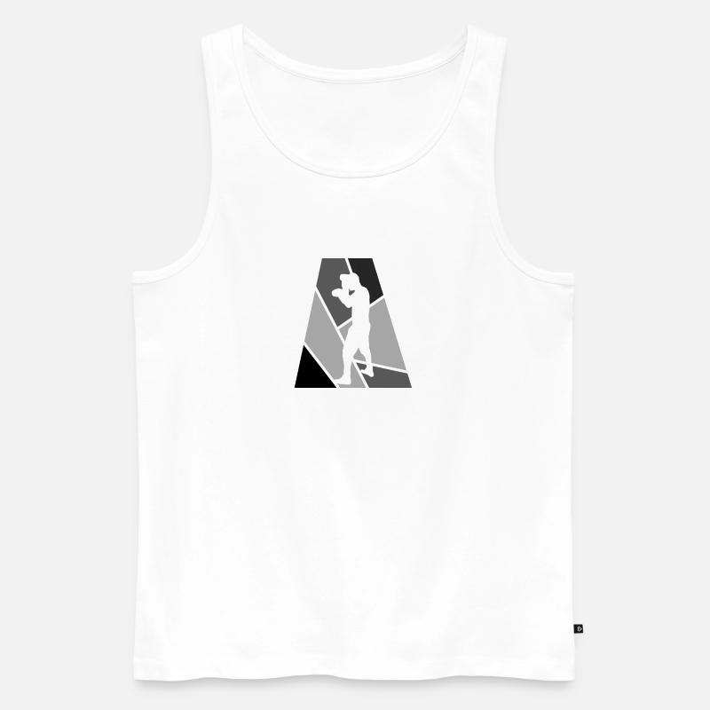 Boxkampf Boxer Boxkampf - Männer Premium Bio Tank Top - Weiß