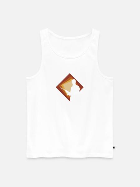 Billardkugel Billard Billard - Männer Premium Bio Tank Top - Weiß