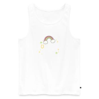 Glücklichste Krankenschwester aller Zeiten Nicu Er Peds Retro Krankenschwester St - Männer Premium Bio Tank Top - Weiß - Vorne - Michal (187cm)