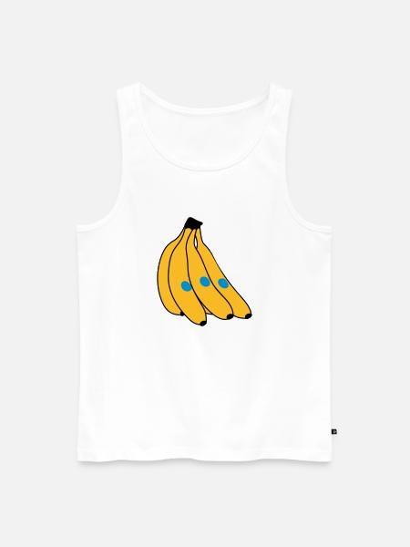 Banane - Débardeur bio Premium Homme - blanc