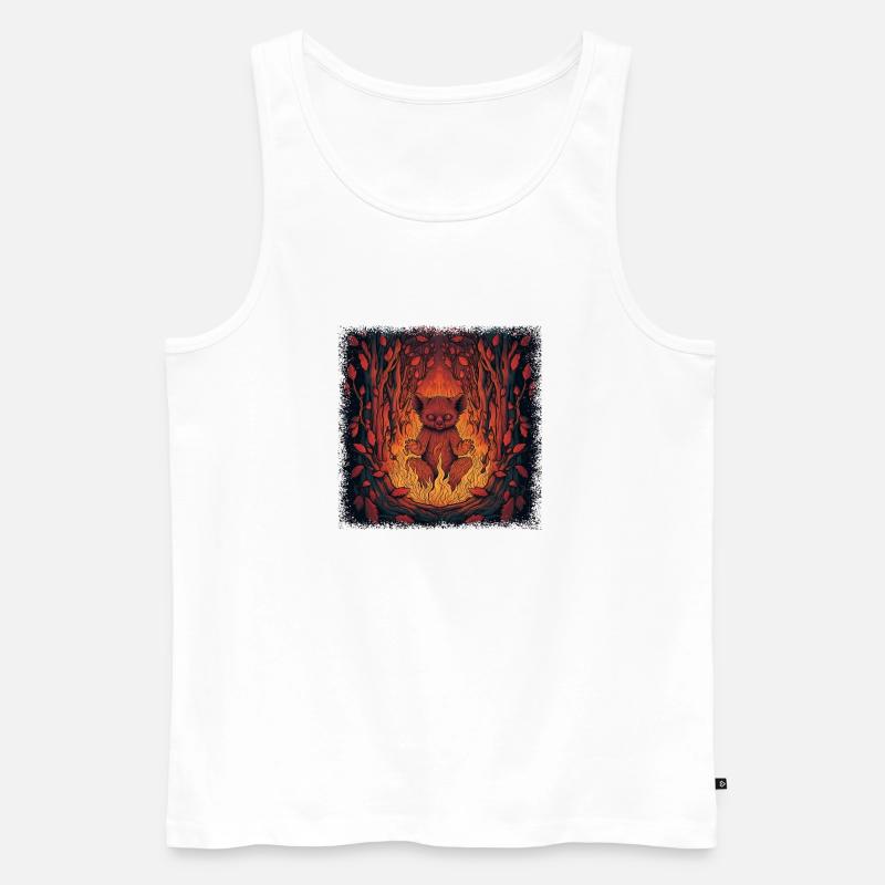 animal welfare christmas aussie statement - Männer Premium Bio Tank Top - Weiß