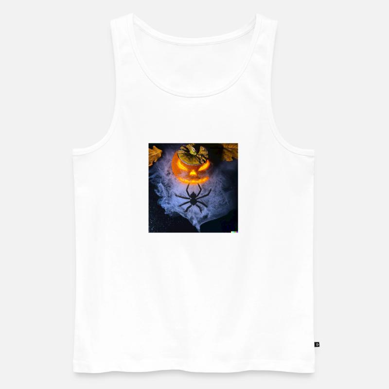 Helloween2 - Männer Premium Bio Tank Top - Weiß