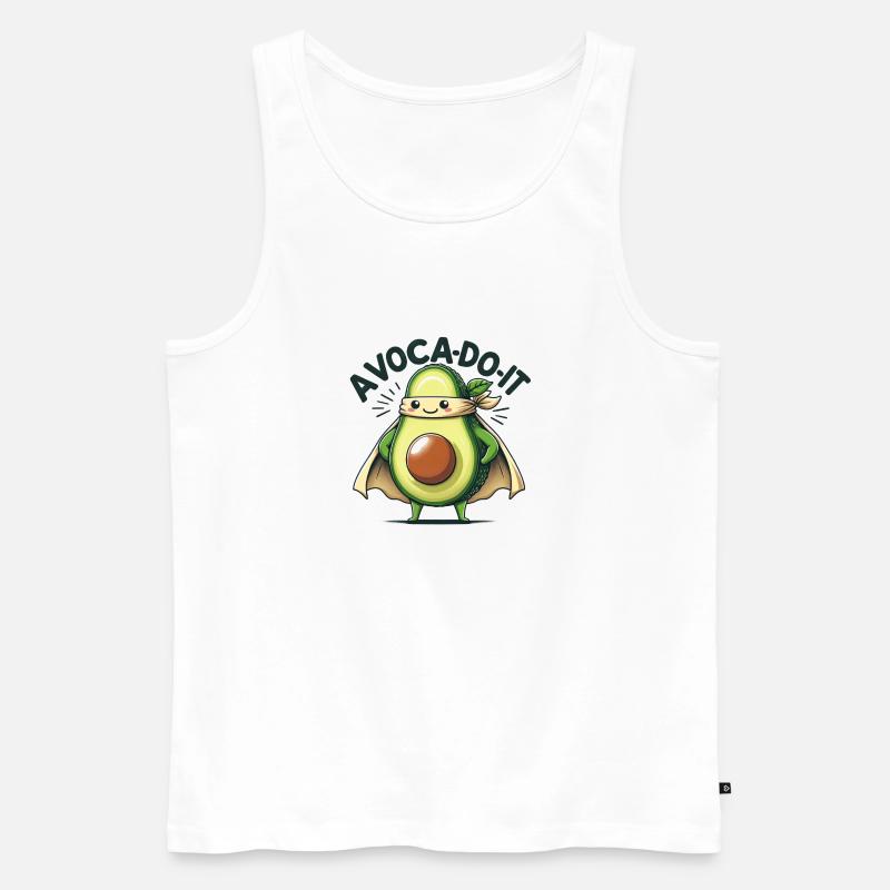 Avoca-Do-It - Männer Premium Bio Tank Top - Weiß