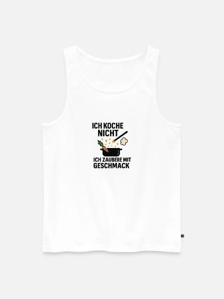 93686E13 8334 4A4D BD72 22EADCDFFA25 - Männer Premium Bio Tank Top - Weiß