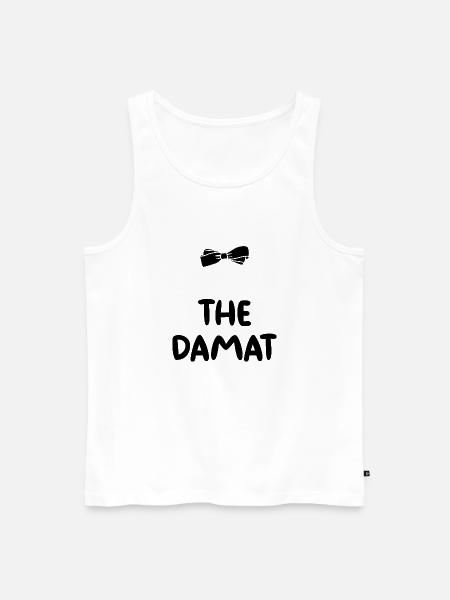 Le Damat - Débardeur bio Premium Homme - blanc