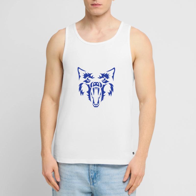 Wolf Werwolf Werwolf 3 Männer Premium Bio Tank Top