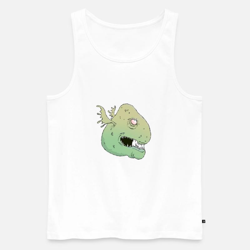 St George Louison - Männer Premium Bio Tank Top - Weiß