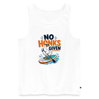  Backprint | SUP Paddleboard Board Stand Up paddel - Männer Premium Bio Tank Top - Weiß - Vorne - Michal (187cm)