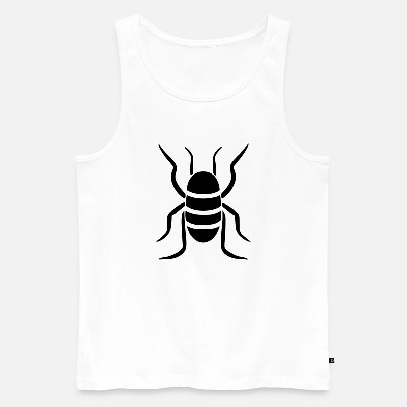 Termite - Männer Premium Bio Tank Top - Weiß