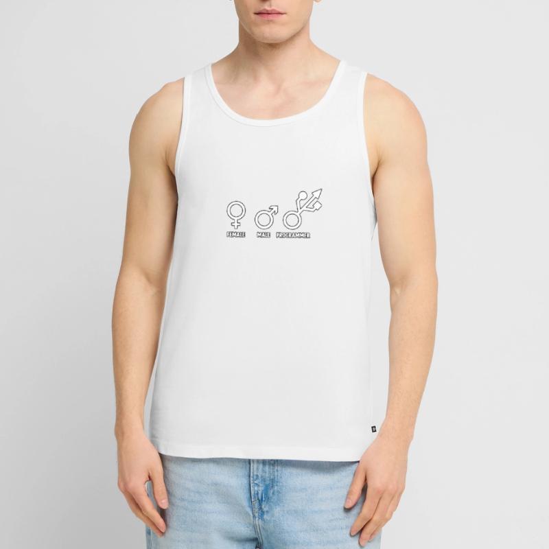 Entwickler Admin Coder Programmierer Informatiker Männer Premium Bio Tank Top