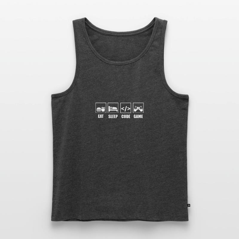 Informatiker Nerd System Admin IT Experte Coder Männer Premium Bio Tank Top
