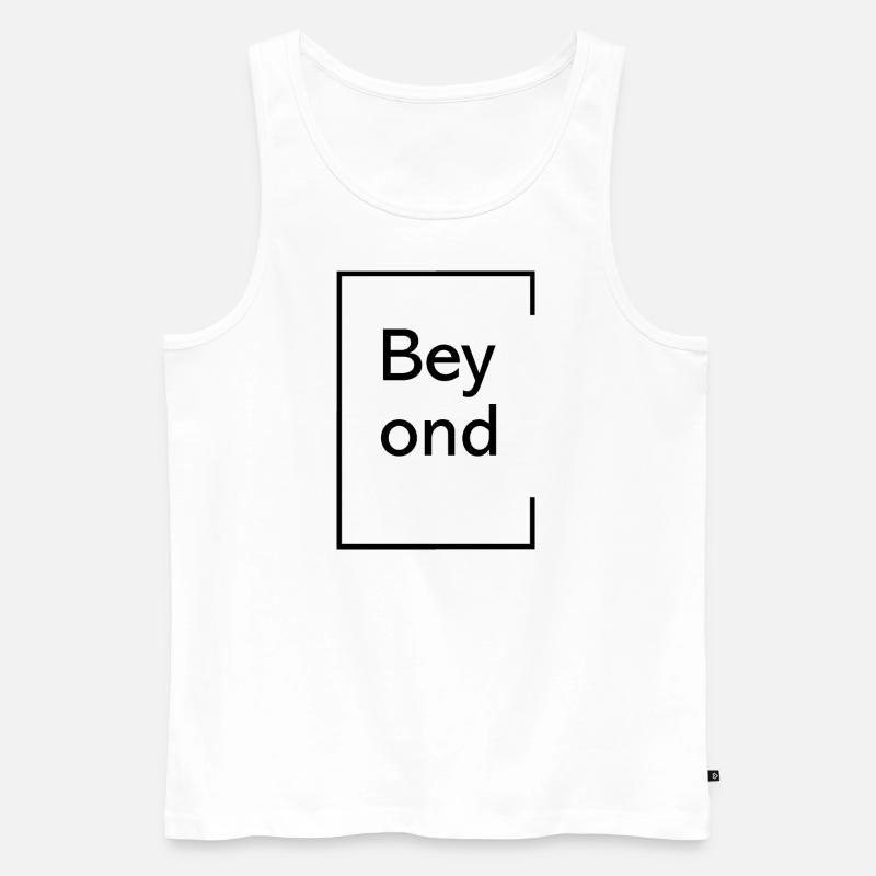 Beyond - Männer Premium Bio Tank Top - Weiß