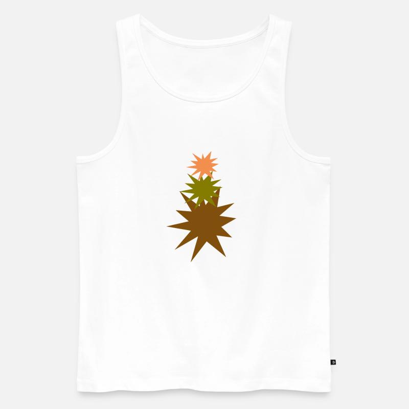 Wald - Männer Premium Bio Tank Top - Weiß