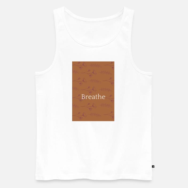A070A4CC 5BAC 49F4 8347 804CB7B4E83C - Männer Premium Bio Tank Top - Weiß