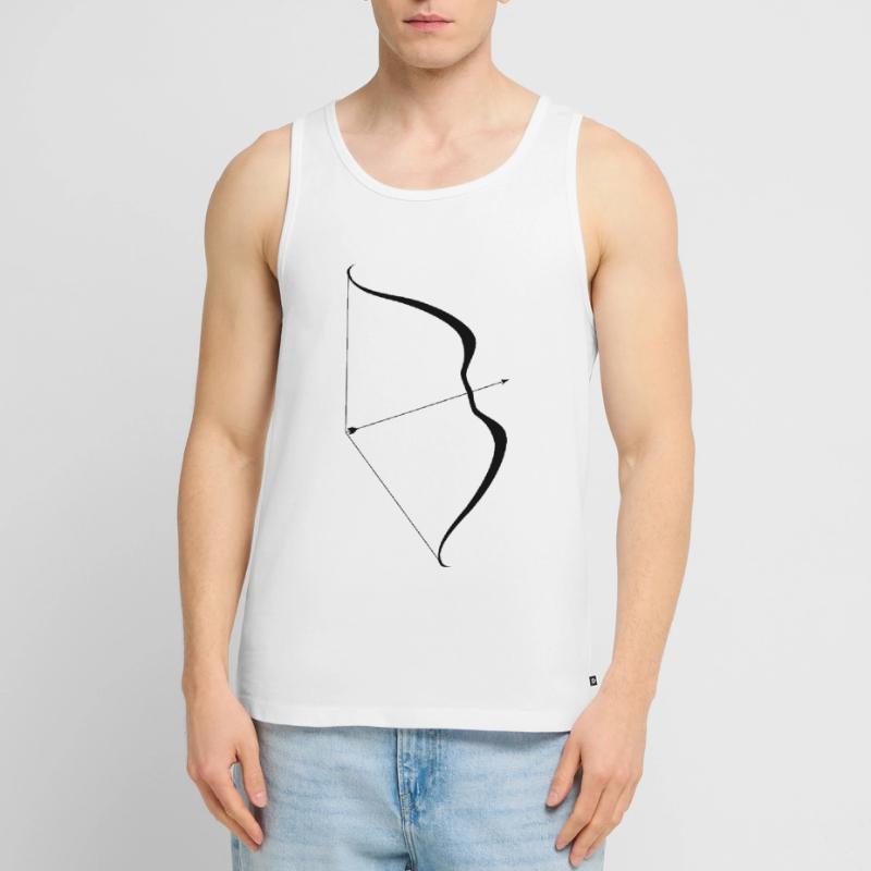 Arco e freccia Canottiera ecologica premium da uomo