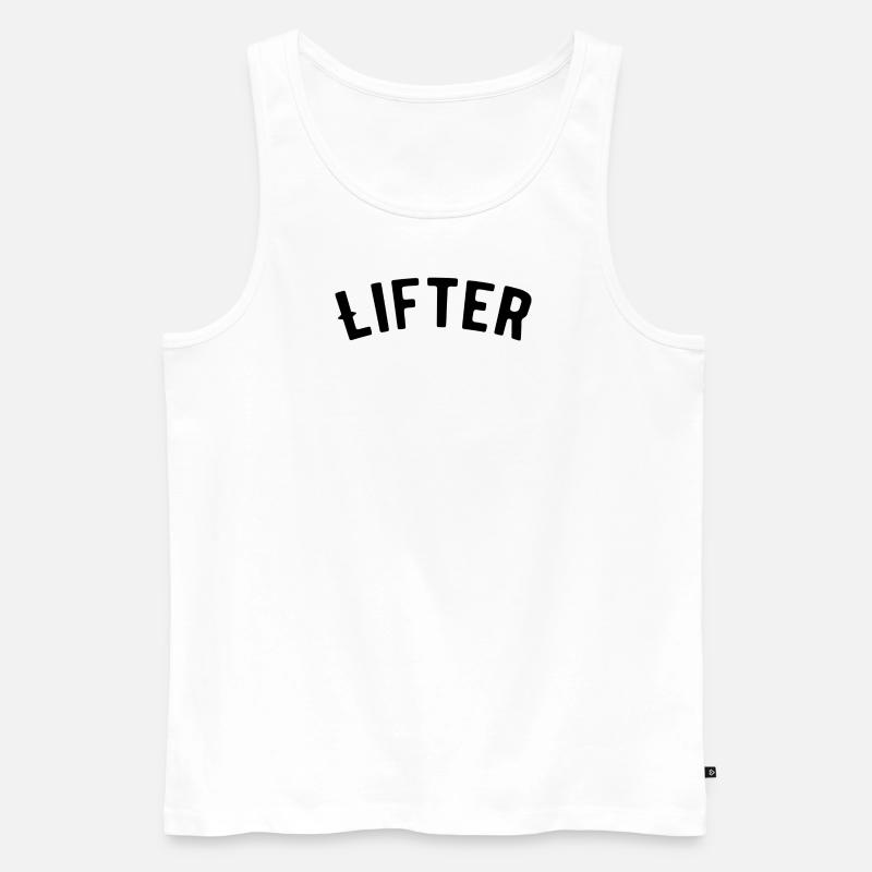 Tramper - Männer Premium Bio Tank Top - Weiß
