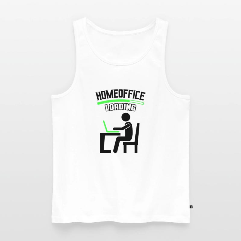 Work Office Home Office Loading Men's Premium Organic Tank Top