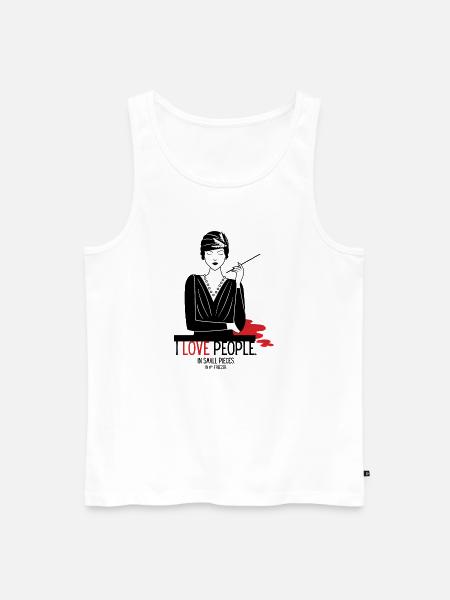 Philanthropie - Débardeur bio Premium Homme - blanc