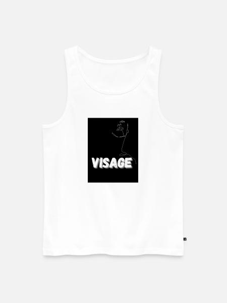 Visage - Männer Premium Bio Tank Top - Weiß