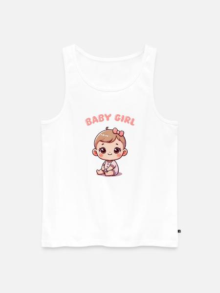 Bébé - Débardeur bio Premium Homme - blanc