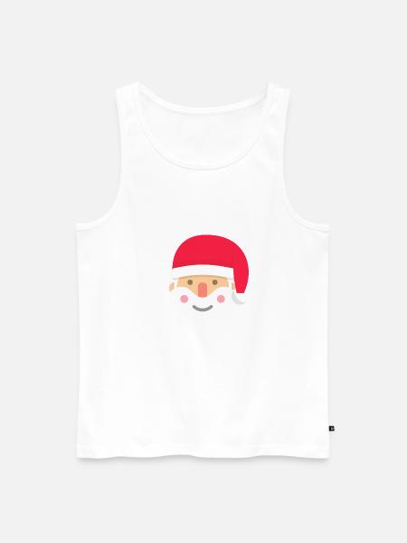 Der Weihnachtsmann - Männer Premium Bio Tank Top - Weiß