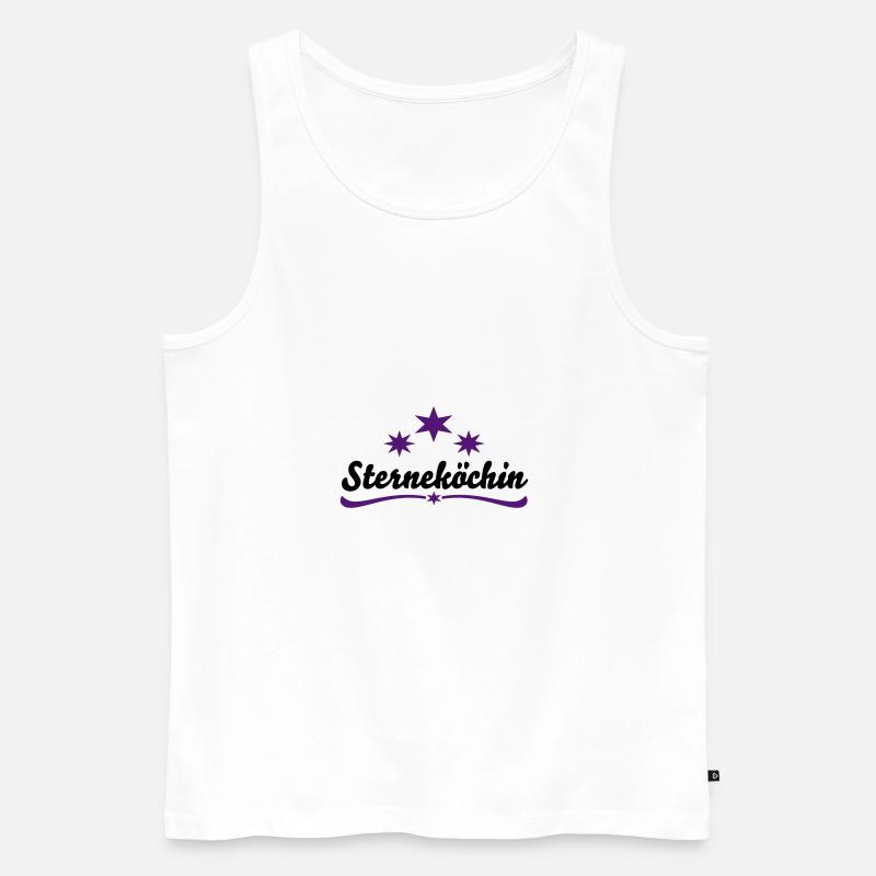 Kochen - Männer Premium Bio Tank Top - Weiß