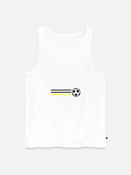 Soccer Symbol Germany - Men's Premium Organic Tank Top - white