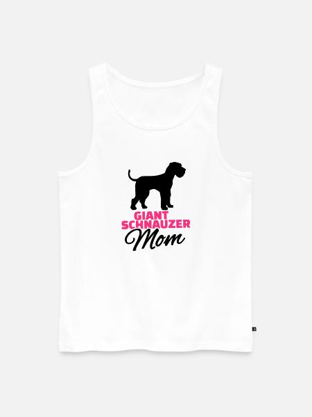 Riesenschnauzer - Männer Premium Bio Tank Top - Weiß