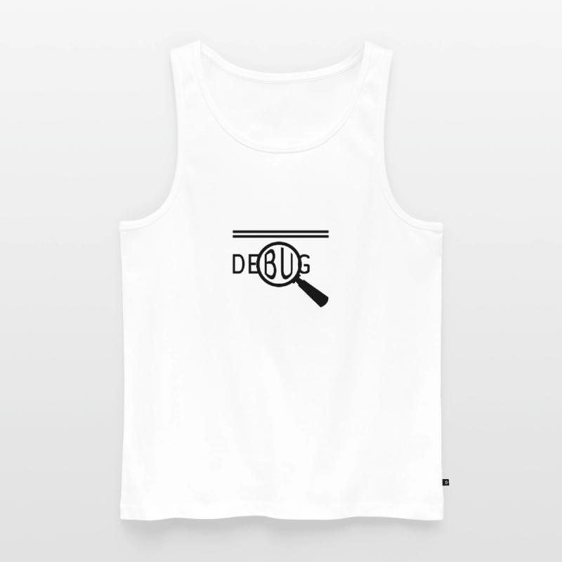 programierer Dev nerd php c c debug coding coder Men's Premium Organic Tank Top