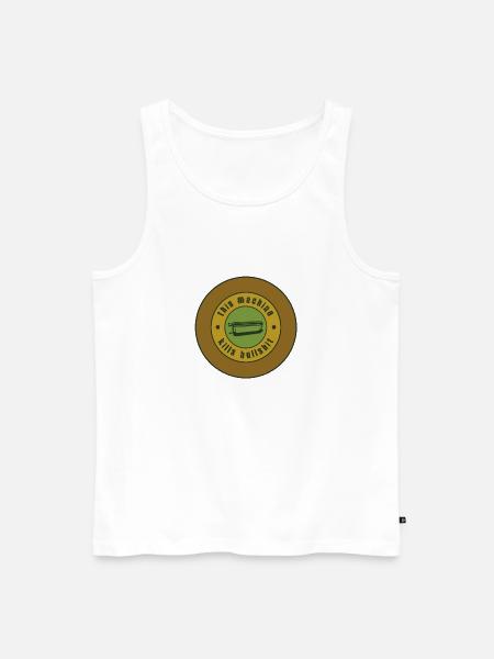 This machine kills bullshit - Men's Premium Organic Tank Top - white