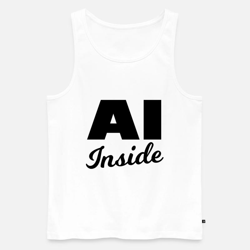 Die Cyber Profis - Männer Premium Bio Tank Top - Weiß