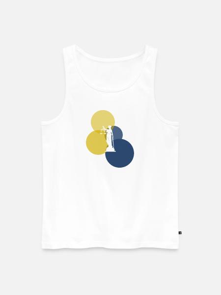 Anwalt Behandlung Gericht - Männer Premium Bio Tank Top - Weiß