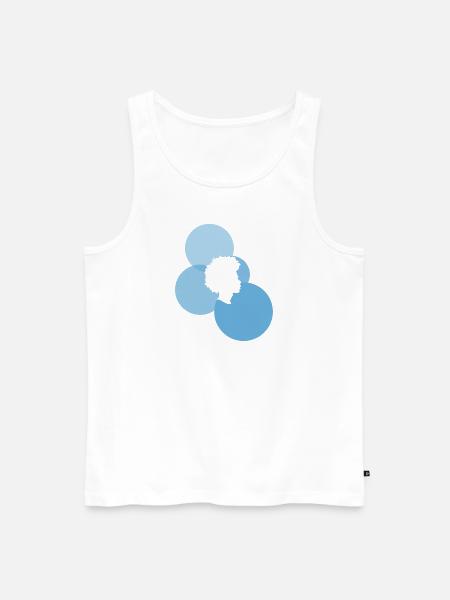 Soul Funky Groove - Männer Premium Bio Tank Top - Weiß
