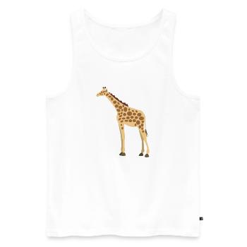 Wildtiere - Männer Premium Bio Tank Top - Weiß - Vorne - Michal (187cm)