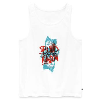 Build Your Own Kingdom ! Only One Place - Men's Premium Organic Tank Top - white - Front - Michal (187cm)