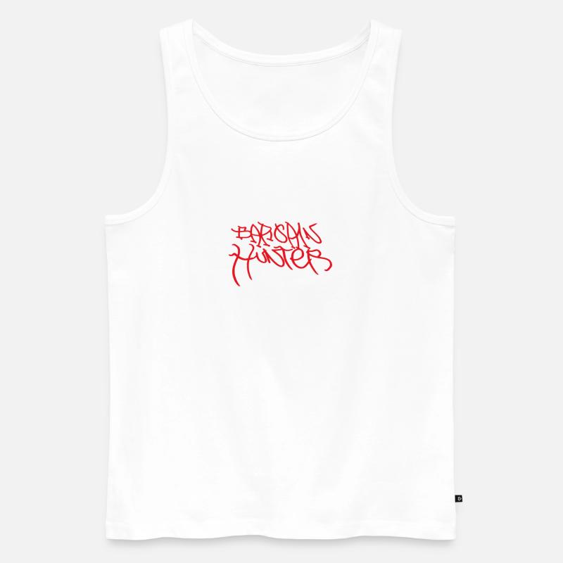 Sparfuchs und Schnäppchenjäger - Männer Premium Bio Tank Top - Weiß