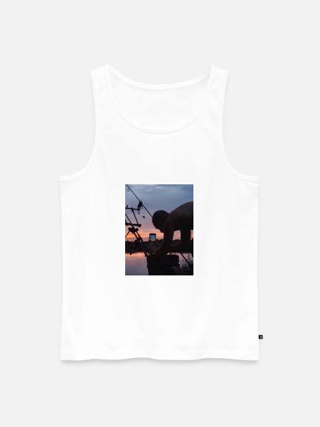 PattyCarpPicture - Männer Premium Bio Tank Top - Weiß