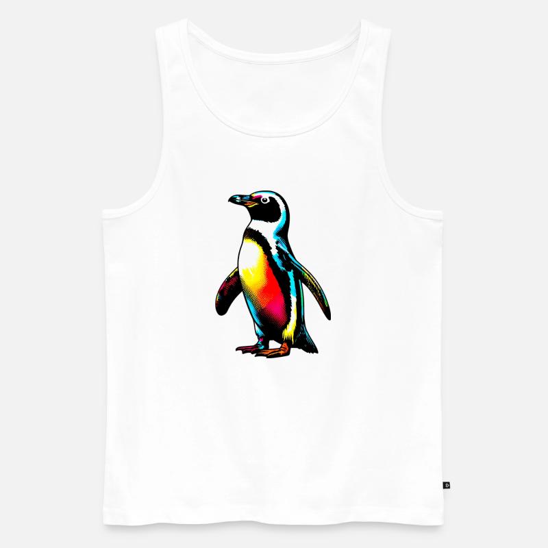 Pingouin - Débardeur bio Premium Homme - blanc