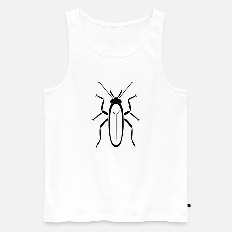 Termite - Männer Premium Bio Tank Top - Weiß