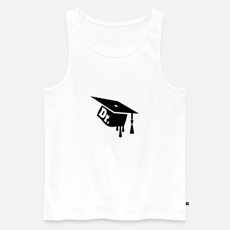 Doktorhut - Männer Premium Bio Tank Top - undefined