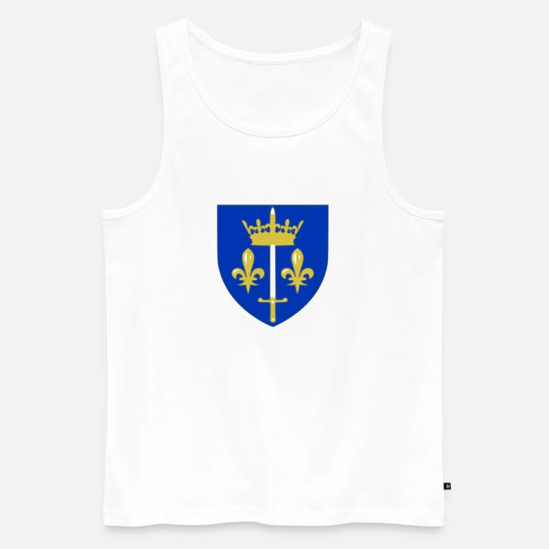 royalistischen royalistischen - Männer Premium Bio Tank Top - Weiß
