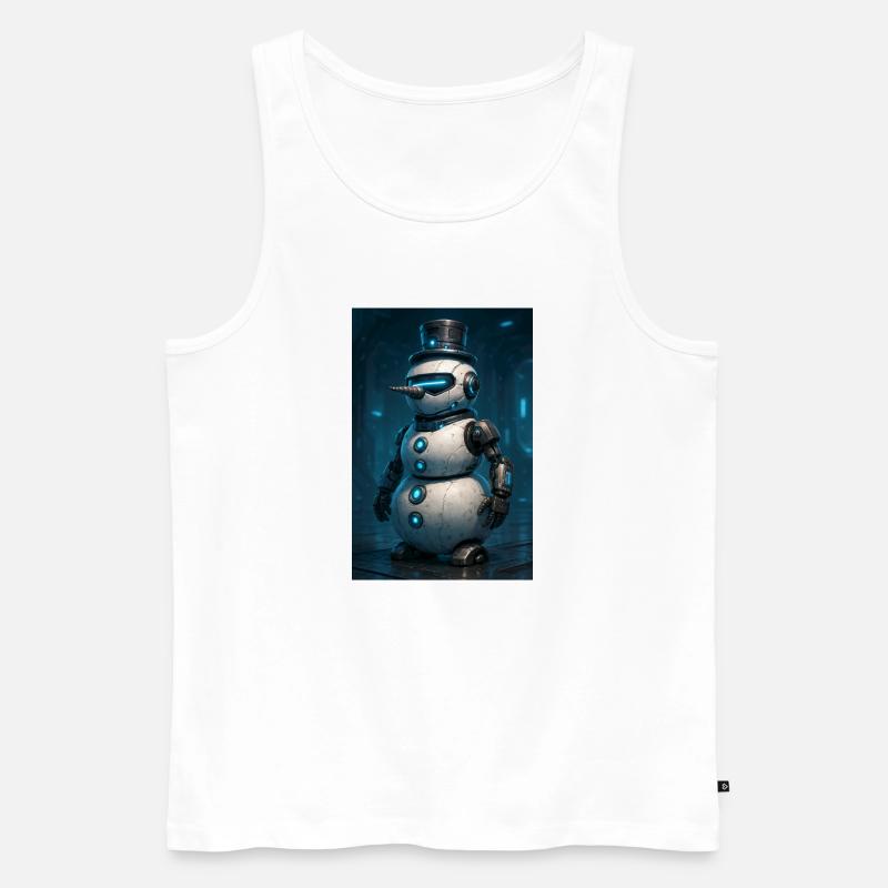RockyZoo21 - Männer Premium Bio Tank Top - Weiß