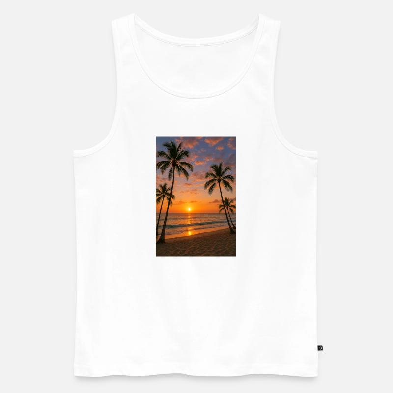 RockyZoo28 - Männer Premium Bio Tank Top - Weiß
