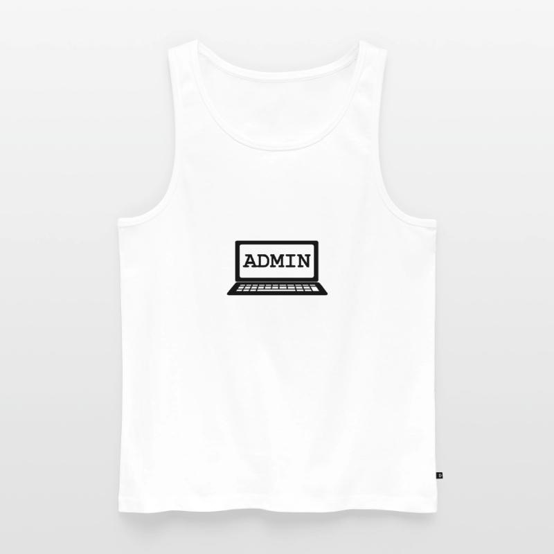 Admin Admin IT System admin Men's Premium Organic Tank Top