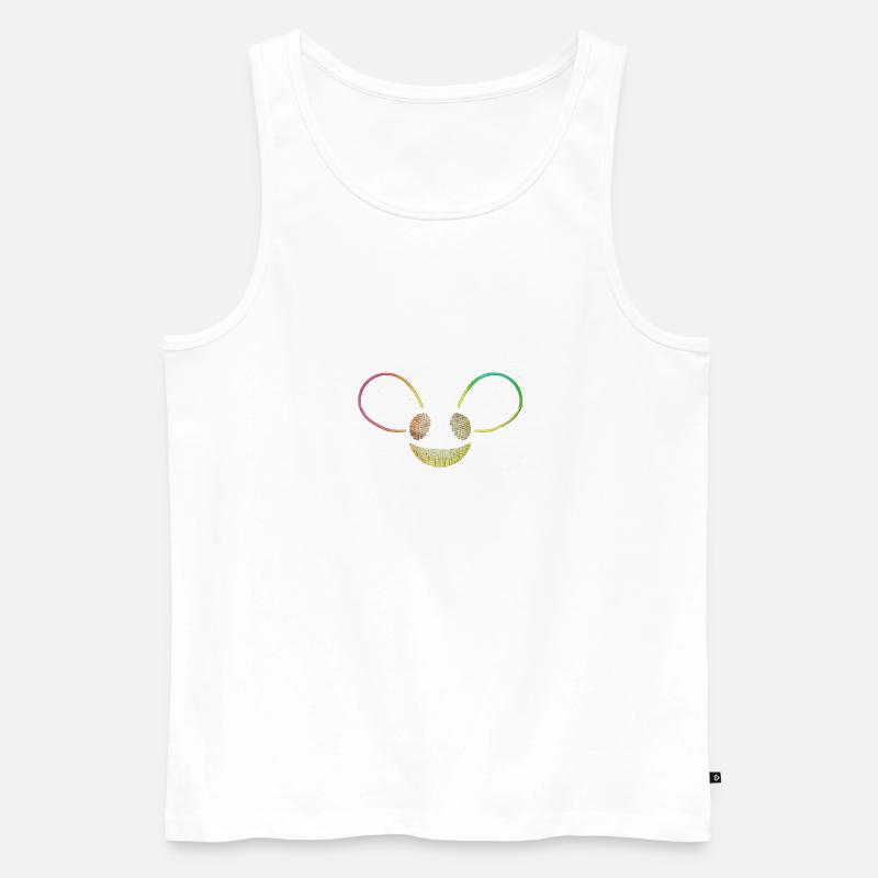 Deadmau5 - Männer Premium Bio Tank Top - Weiß